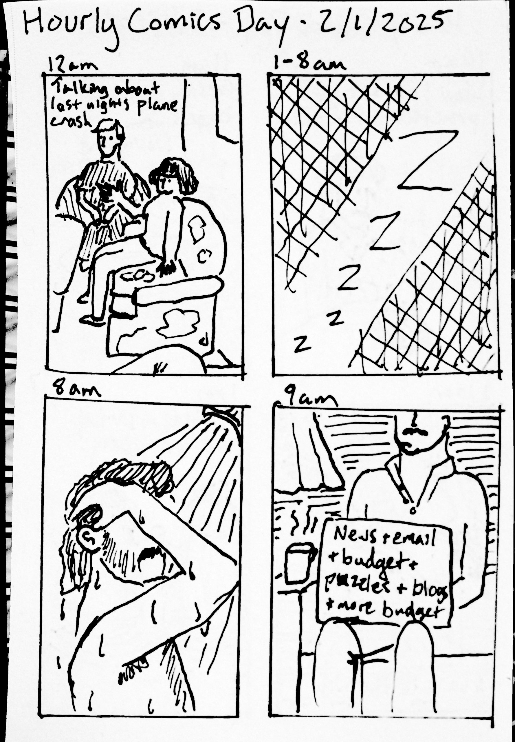 Hourly Comics Day 2025
